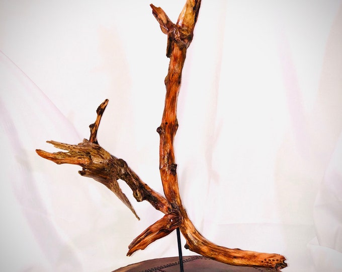 Budding Roses - abstract wood sculpture