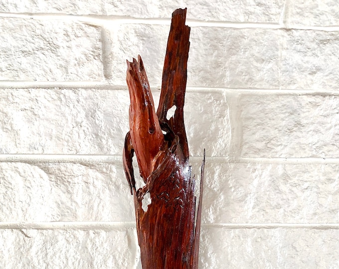 Emergence - abstract wood sculpture