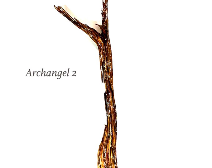 Archangel  2 - abstract wood sculpture
