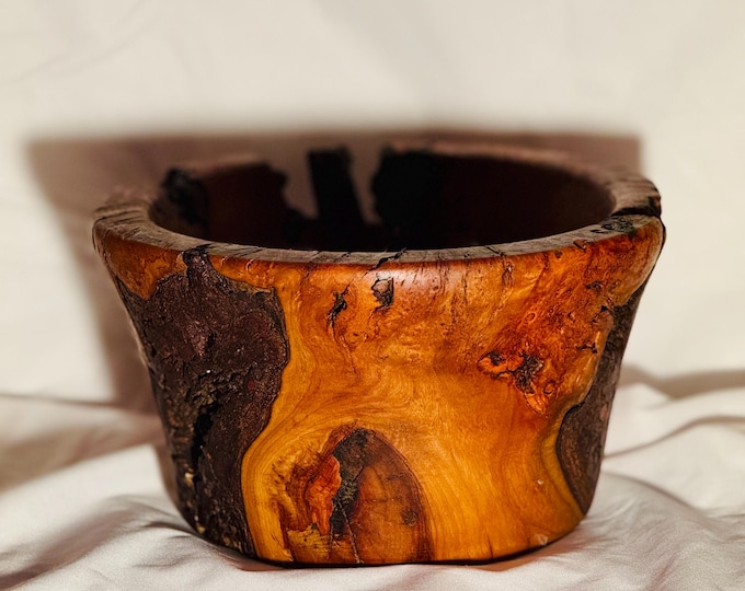 Cherry burl bowl