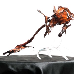Iris - abstract wood sculpture