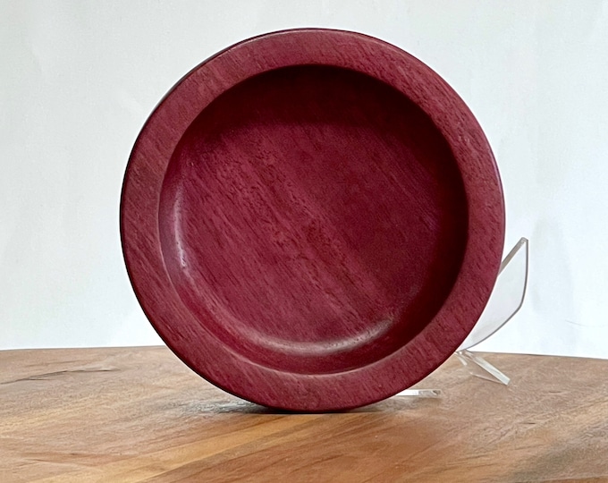 Purpleheart bowl