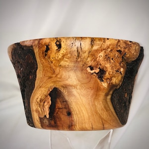Cherry burl bowl