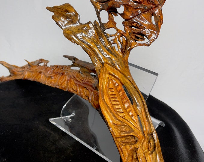 Bouquet - abstract wood sculpture