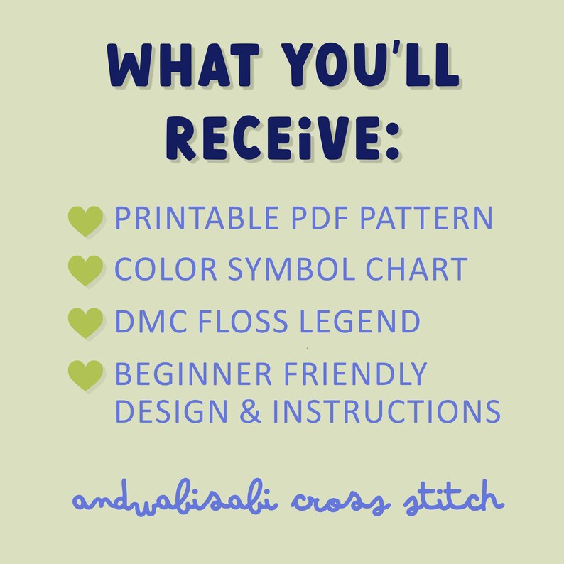 Feminist AF Flower Wreath Cross Stitch Pattern (PDF Download) image 7