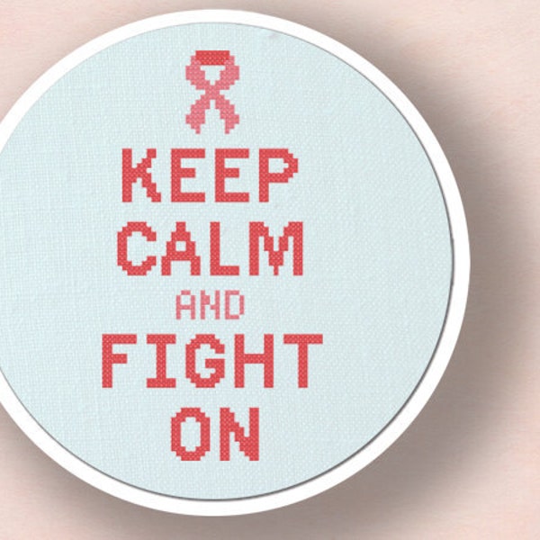 Keep Calm Embroidery - Etsy