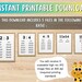 Set of 8 Educational Math Posters, Toddlers Posters, Math Posters ...