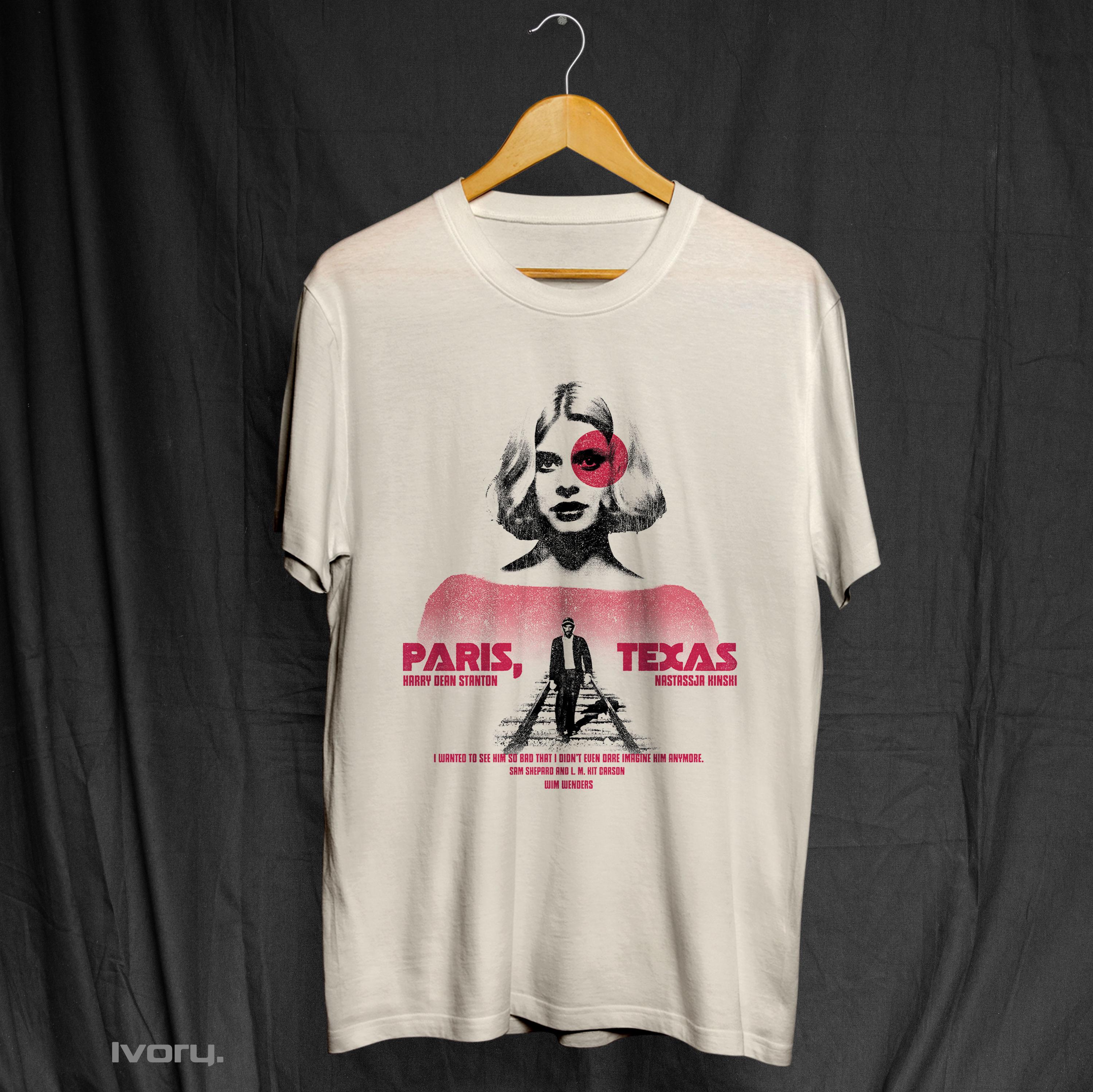 夏服】PARIS, TEXAS Tシャツ