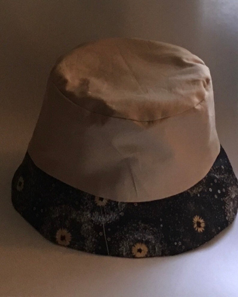 Chemo Hat Woman Resort Wear Womans Black Bucket Hat Music Festival Clothing