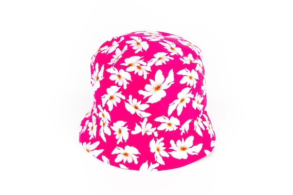 Ladies Fuschia Bucket Hat Women's 
