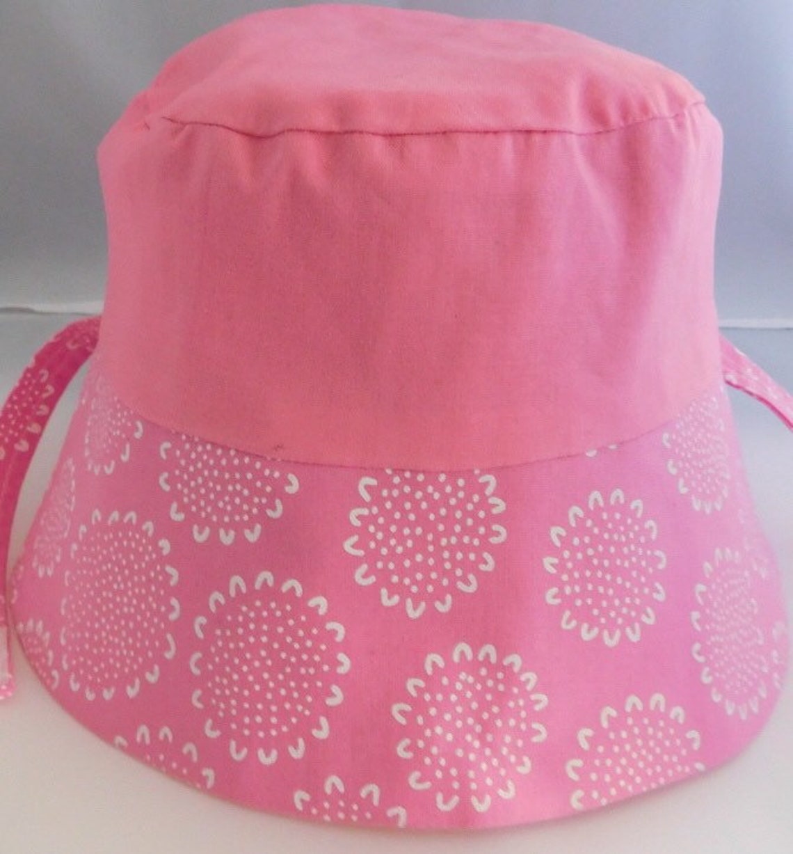 Baby Girl Bucket Hat Toddler Pink Bucket Hat Toddler Girl Etsy UK