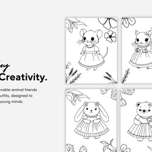 Printable Coloring Pages: Unleash Creativity. Inspire Joy. Set of 9. - Etsy