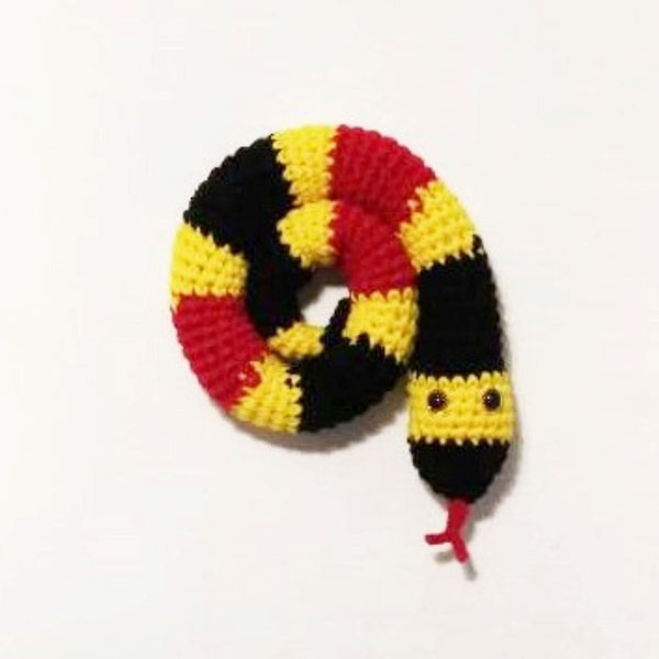 Door Draft Stopper, Yellow Black Red Stripes, Pollen, Smoke, Dust Blocker Coral Snake- 40 inches