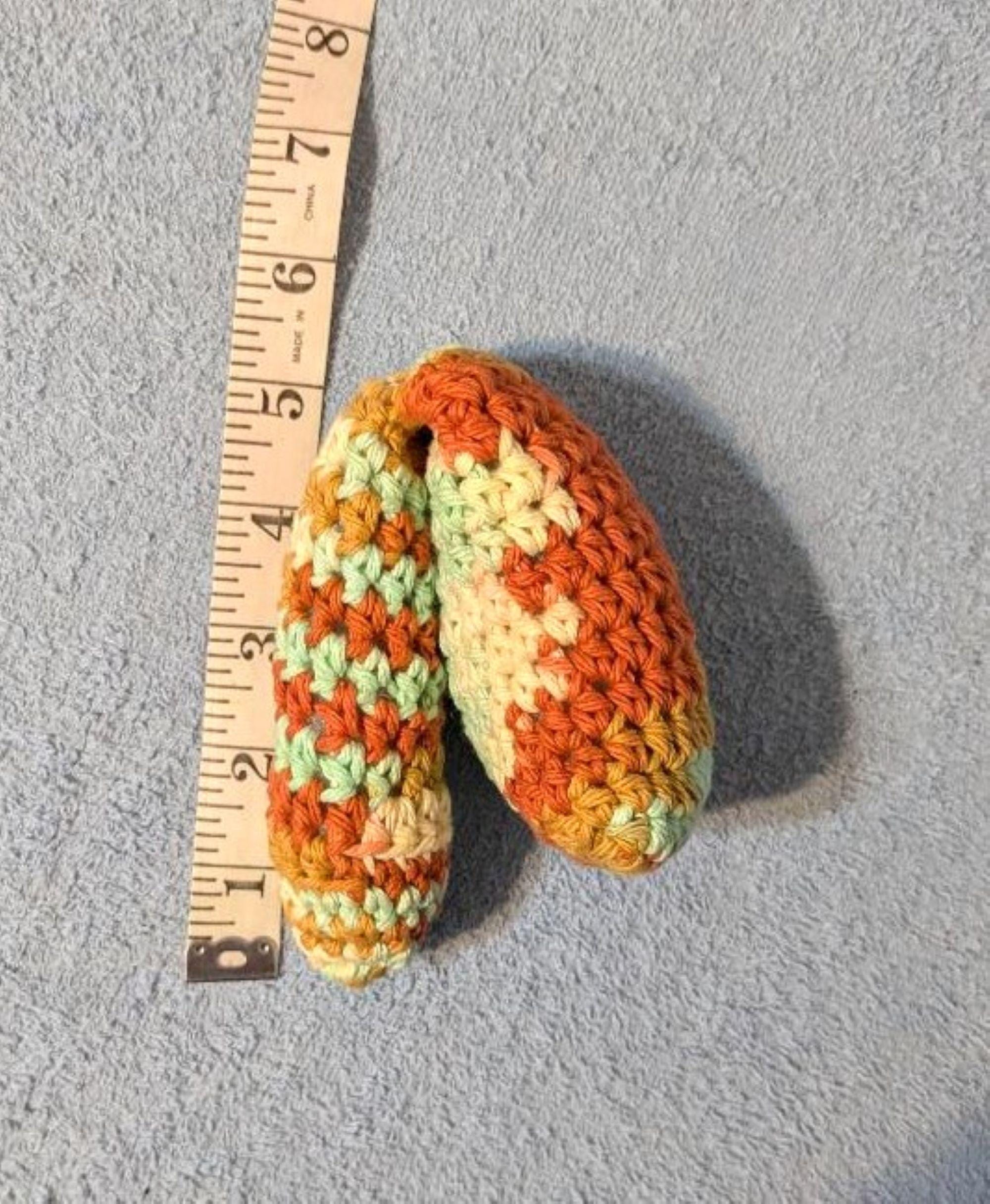 Cotton Crochet Stuffed Soft Packer 5 Inches FTM Multi Color - Etsy