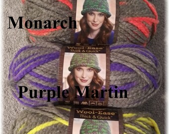 Lion Brand Wool-Ease Thick & Quick Super Bulky 6 Choose One Color