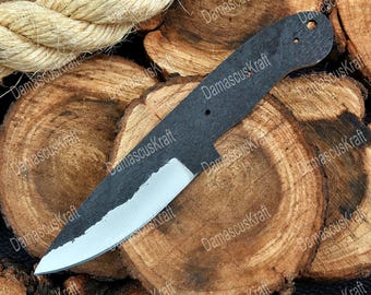 8" Custom hand Forged Skinner Knife Blank Blade, handmade blank Knives Gift for men, Knife making Material Supplies, 1095 Steel Knives USA