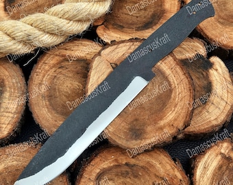 1095 lames vierges forgées à la main en acier à haute teneur en carbone, couteaux vierges, lame vierge de couteau de chasse fait main, fournitures de projet de fabrication de couteaux pour hommes États-Unis
