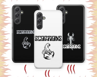 Scorpions 1 Phone Case Cover For Samsung A14 A15 A16 A17 A25 A26 A33 A34 A35 A36 A53 A54 A55 A56 A72 A73 + More Models German Rock Band