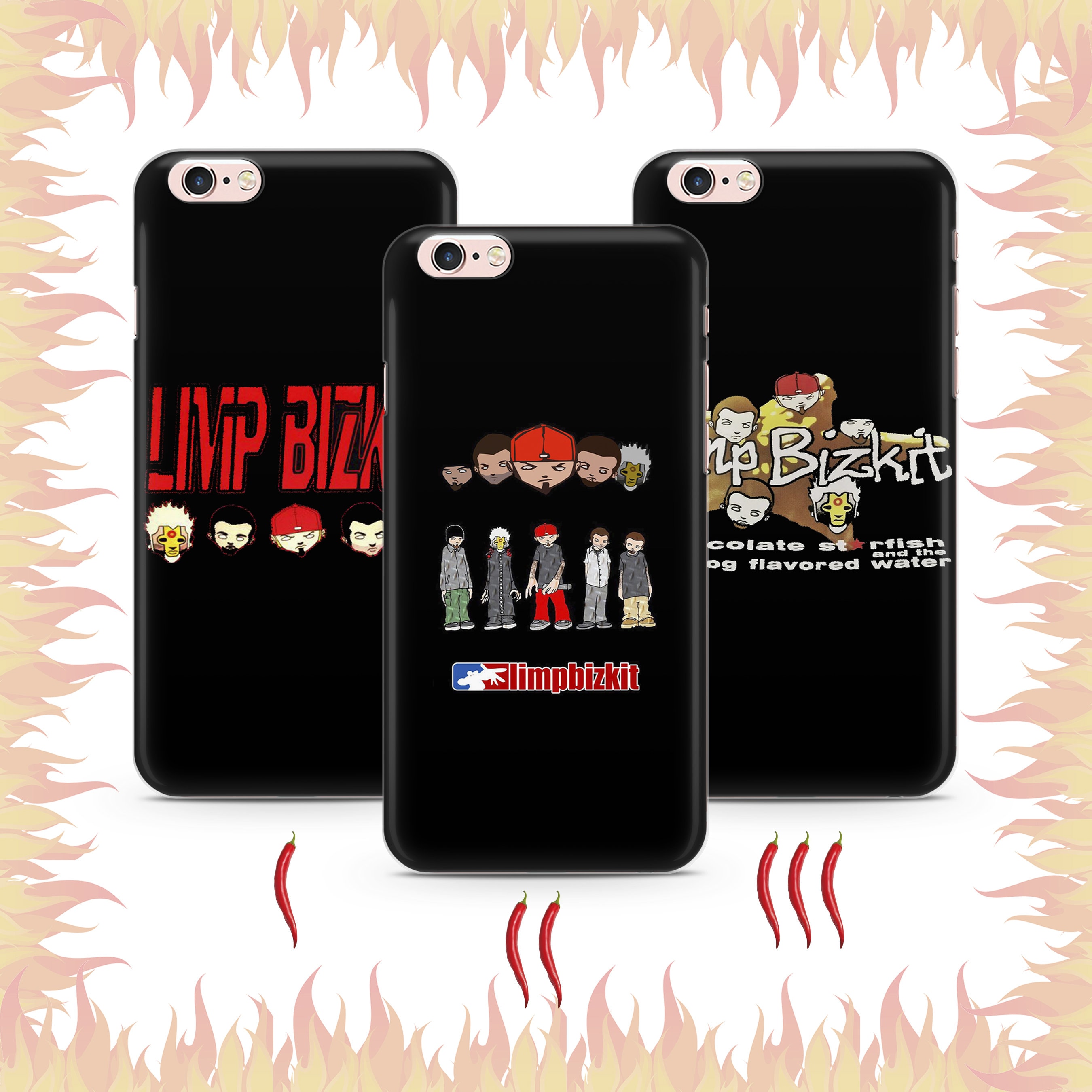 Limp Bizkit 6 携帯ケースカバー Apple iPhone 5 SE 2020 2022 6