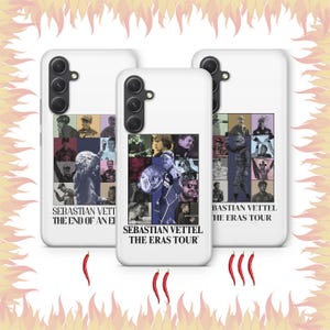 Sebastian Vettel 4 Phone Case Cover For Samsung A13 A14 A15 A16 A25 A26 A33 A34 A35 A36 A53 A54 A55 A56 A72 A73 + More Model German F1 Pilot