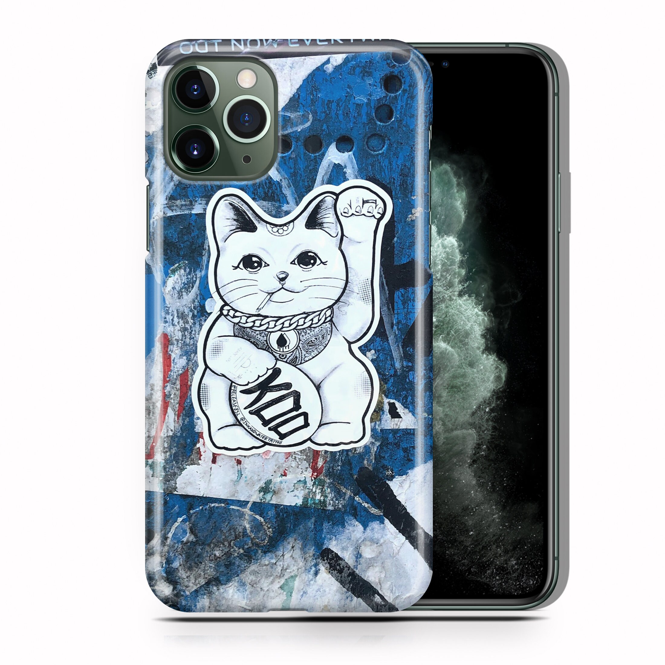 Graffiti K1 Phone Case for Apple iPhone 11 12 13 14 15 16 E 17 Air