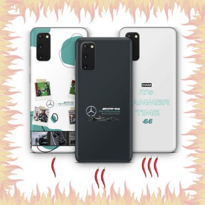Lewis Hamilton 8 Phone Case Cover For MANY VARIOUS Samsung Galaxy Models Formula1 Formula 1 F1 Track Racer Driver Champion
