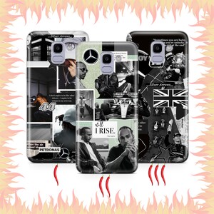 Funda de teléfono Lewis Hamilton 1 para Samsung Galaxy A3 A5 A6 A7 A8 J3 J5 J6 J7 Modelos Fórmula 1 Fórmula 1 F1 Pista Corredor Conductor Campeón