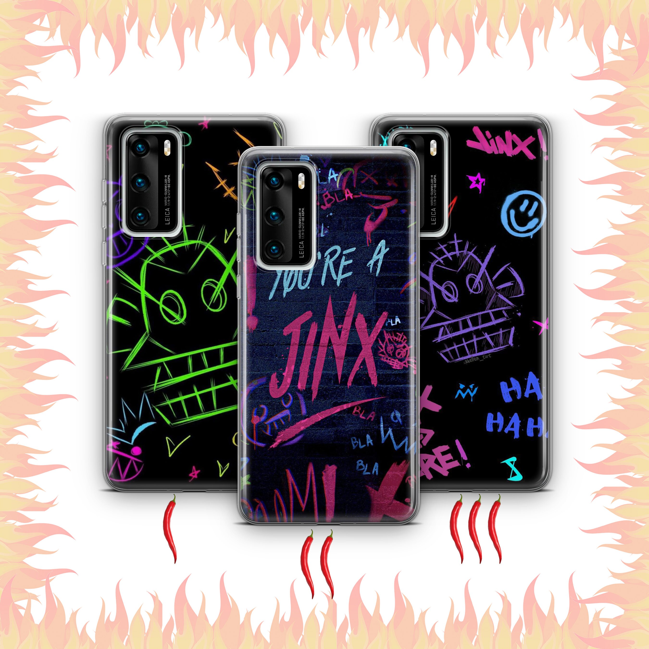 League Of Legends K2 Telefoon Case Cover Voor Huawei P9 P10 P20 P30 P40 Lite PRO Plus LG G5 G6 Model Jinx Videogame Cartoon Movie LoL Arcane Vi