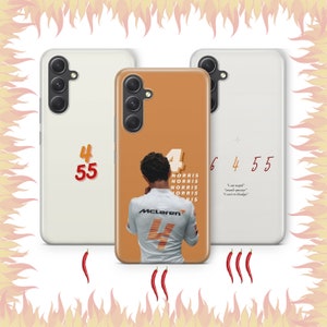 Lando Norris 9 Phone Case Cover For Samsung A13 A14 A15 A16 A25 A26 A33 A34 A35 A36 A53 A54 A55 A56 A72 A73 + More Models Formula1 Racer