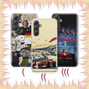 Michael Schumacher 5 Phone Case Cover For Samsung A13 A14 A15 A16 A25 A26 A33 A34 A35 A36 A53 A54 A55 A56 A72 A73 + More Models Formula 1