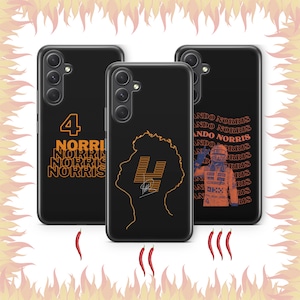 Lando Norris 1 Telefoon Case Cover Voor Samsung A13 A14 A15 A16 A25 A26 A33 A34 A35 A36 A53 A54 A55 A56 A72 A73 + Meer Modellen Formula1 Racer