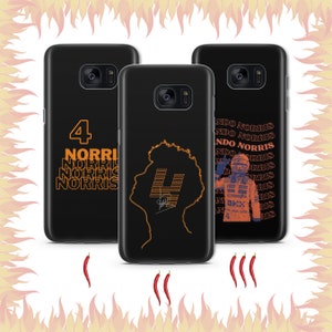 Lando Norris 1 Telefoon Case Cover Voor Samsung Galaxy S5 S6 S7 S8 S9 Edge Plus LTE NEO Modellen Formule 1 Formule 1 F1 Track Racer Driver Champ