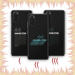 Lewis Hamilton 6 Phone Case Cover For MANY VARIOUS Samsung Galaxy Models Formula1 Formula 1 F1 Track Racer Driver Champion