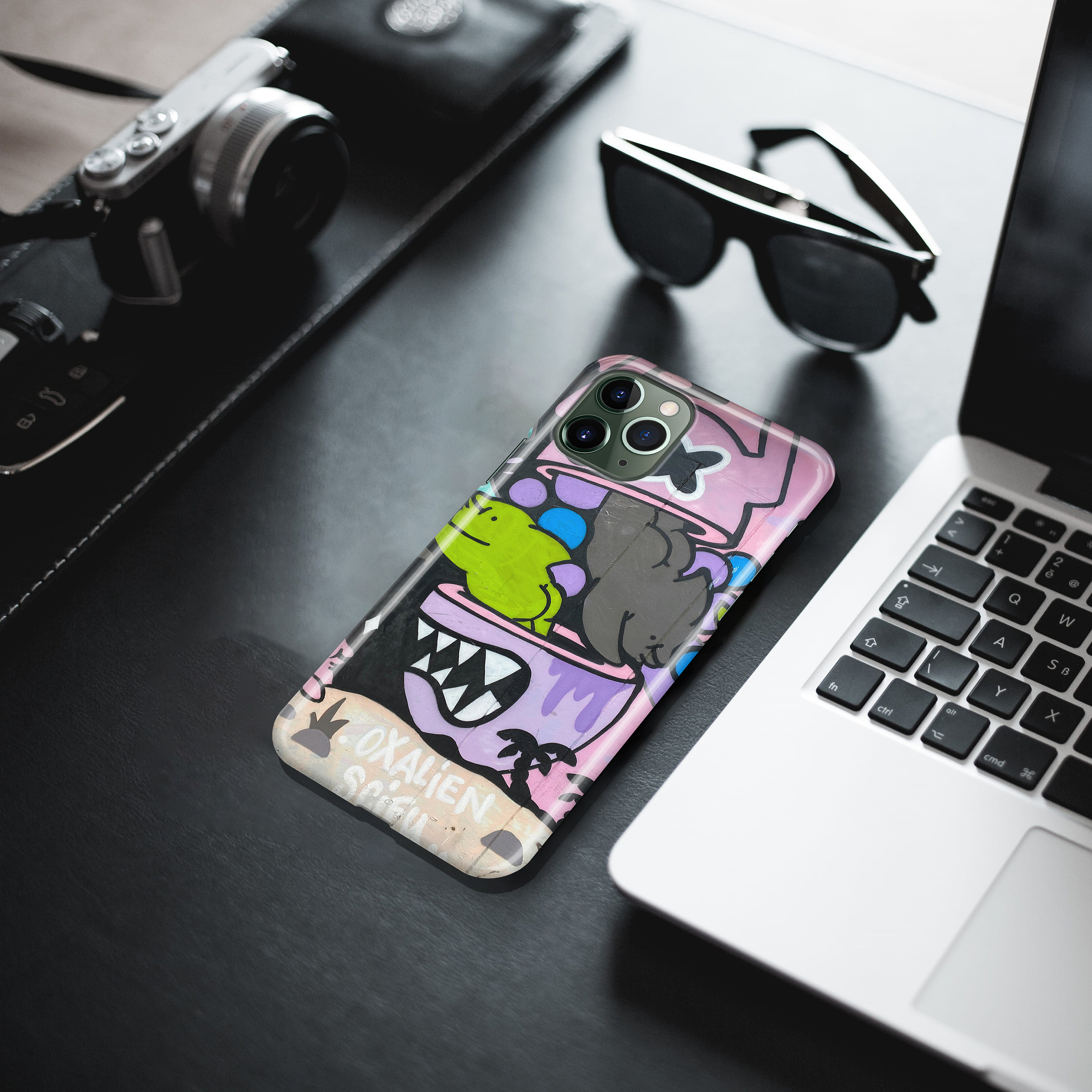 Graffiti K1 Phone Case for Apple iPhone 11 12 13 14 15 16 E 17 Air