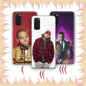 Chris Brown 5 Phone Case Cover For MANY VARIOUS Samsung Galaxy Models American Rapper Rap Music Singer Rnb Pop Mtv Star