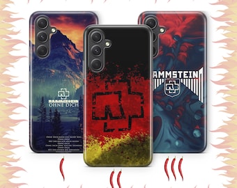 Rammstein 4 Phone Case Cover For Samsung A13 A14 A15 A16 A25 A26 A33 A34 A35 A36 A53 A54 A55 A56 A72 A73 + More Models German Metal Band