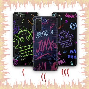League Of Legends K2 housse de téléphone pour samsung Galaxy S20 S21 S22 S23 S24 FE S25 Plus Ultra modèle Jinx jeu vidéo dessin animé film Arcane Vi