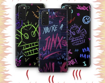 League Of Legends K2 Phone Case Cover For Samsung Galaxy S20 S21 S22 S23 S24 FE S25 Plus Ultra Model Jinx Video Game Cartoon Movie Arcane Vi