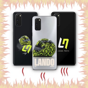 Lando Norris 5 Telefoon Case Cover Voor Samsung Galaxy S20 S21 S22 S23 S24 FE S25 Plus Ultra Modellen Formule 1 Formule 1 F1 Track Racer Driver