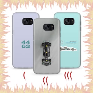 Funda de teléfono Lewis Hamilton 9 para Samsung Galaxy S5 S6 S7 S8 S9 Edge Plus LTE NEO Modelos Fórmula 1 Fórmula 1 F1 Pista Corredor Conductor Campeón