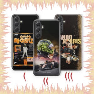 Lando Norris 6 Telefoon Case Cover Voor Samsung A13 A14 A15 A16 A25 A26 A33 A34 A35 A36 A53 A54 A55 A56 A72 A73 + Meer Modellen Formula1 Racer