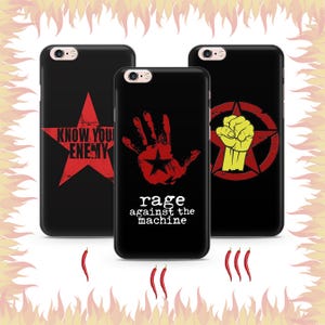 Range Against The Machine 9 Phone Case Cover For Apple iPhone 5 SE 2020 2022 6 7 8 X Xs XR MaX PLuS Model American Rap Metal Rock Music Band