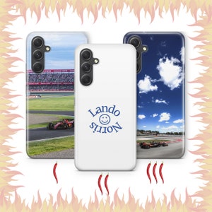 Lando Norris 7 Phone Case Cover For Samsung A13 A14 A15 A16 A25 A26 A33 A34 A35 A36 A53 A54 A55 A56 A72 A73 + More Models Formula1 Racer