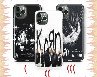 Korn 7 Phone Case For Apple iPhone 11 12 13 14 15 16 e 17 Air PRO Plus Mini Max American Nu Metal Band Alternative Heavy Metal Music JD
