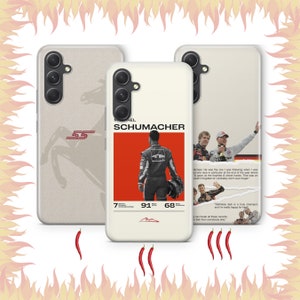 Michael Schumacher 3 Phone Case Cover For Samsung A13 A14 A15 A16 A25 A26 A33 A34 A35 A36 A53 A54 A55 A56 A72 A73 + More Models Formula 1