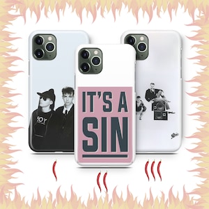 Pet Shop Boys 8 Phone Case Cover For Apple iPhone 11 12 13 14 15 16 PRO PLuS MiNI MAX Model English Duo Band Synth-Pop Oldschool Dance Music