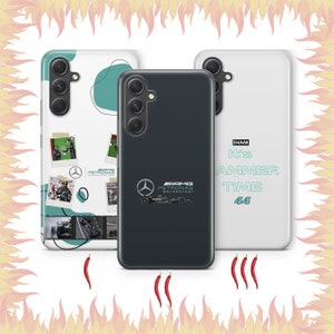 Lewis Hamilton 8 Phone Case Cover For Samsung A13 A14 A15 A16 A25 A26 A33 A34 A35 A36 A53 A54 A55 A56 A72 A73 + More Models Formula1 Racer