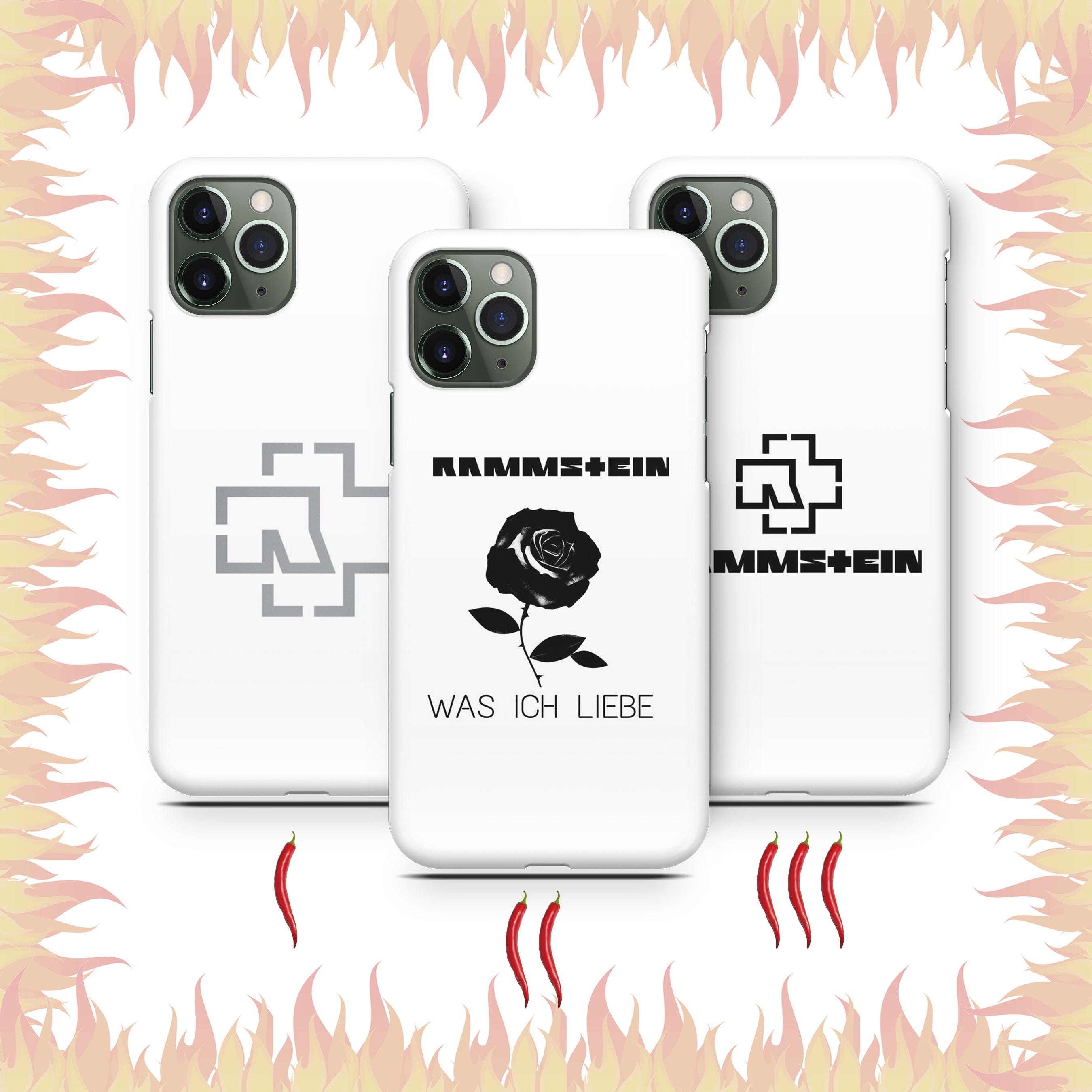 Rammstein 3 Phone Case Cover For Apple iPhone 11 12 13 14 15 16 PRO PLuS MiNI MAX Models German Industrial Metal Music Band Punk Rock Songs