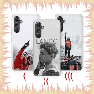 Lando Norris 4 Phone Case Cover For Samsung A13 A14 A15 A16 A25 A26 A33 A34 A35 A36 A53 A54 A55 A56 A72 A73 + More Models Formula1 Racer