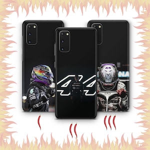 Funda para teléfono Lewis Hamilton 7 para Samsung Galaxy S20, S21, S22, S23, S24 FE, S25 Plus, Ultra, Fórmula 1, piloto de carreras de pista de F1